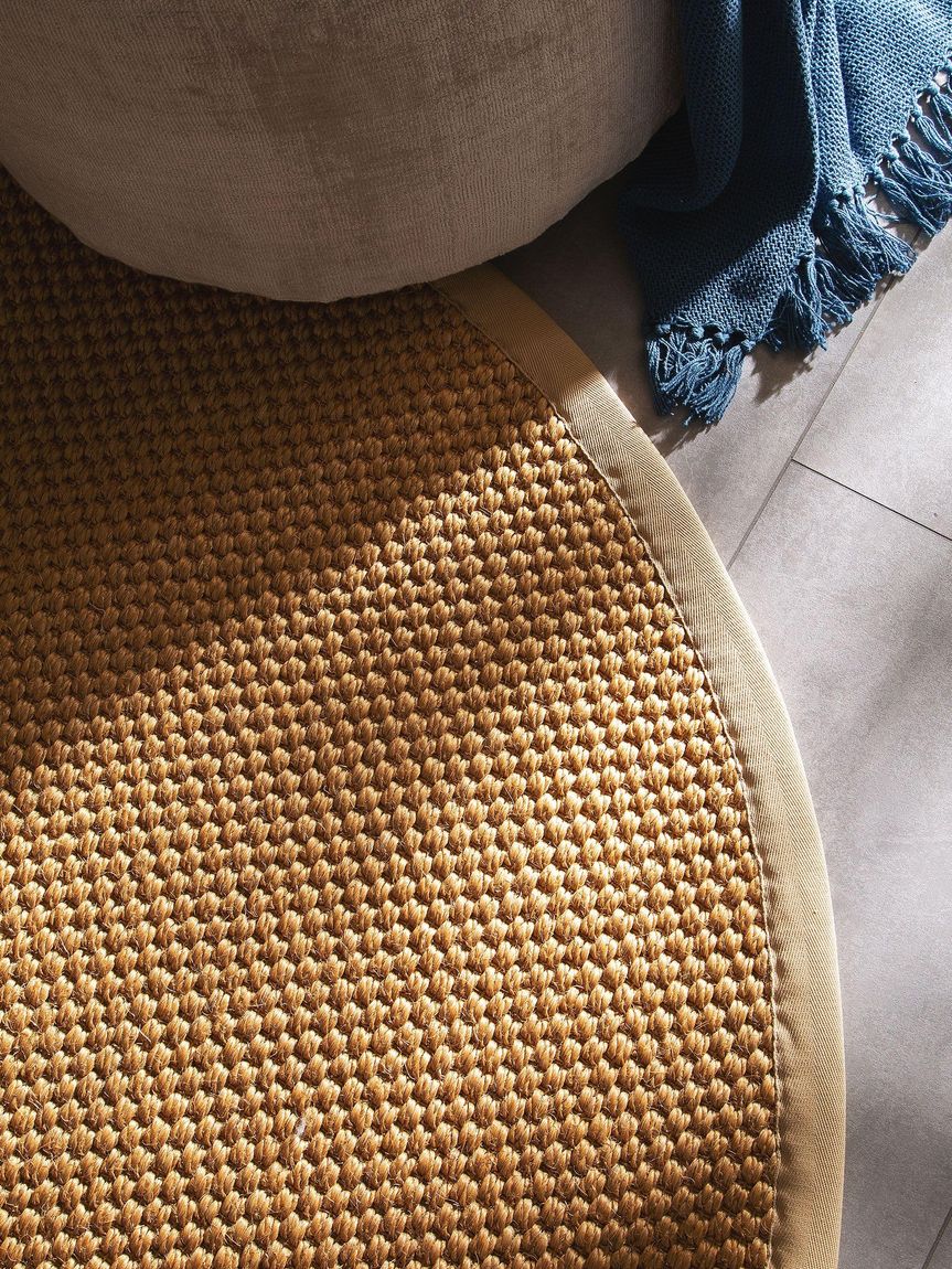 Sisalteppich rund Greta Beige