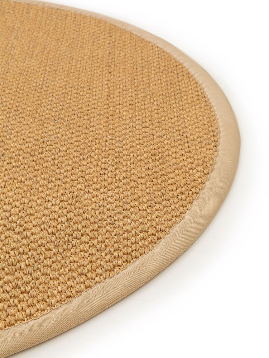 Sisalteppich rund Greta Beige