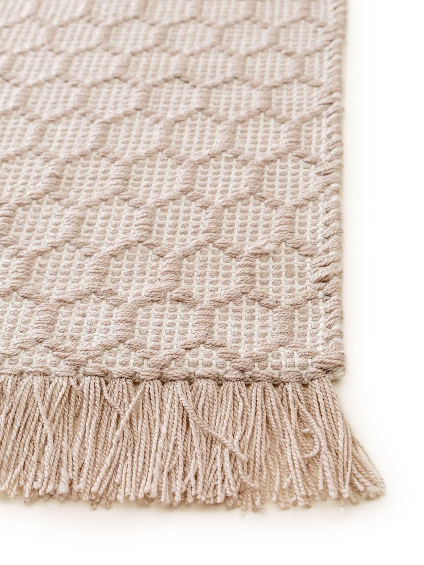 Teppich Läufer aus recyceltem Material Mimpi 80x250 cm Taupe