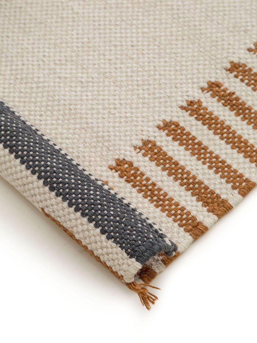 Flachgewebeteppich Zedric Grau