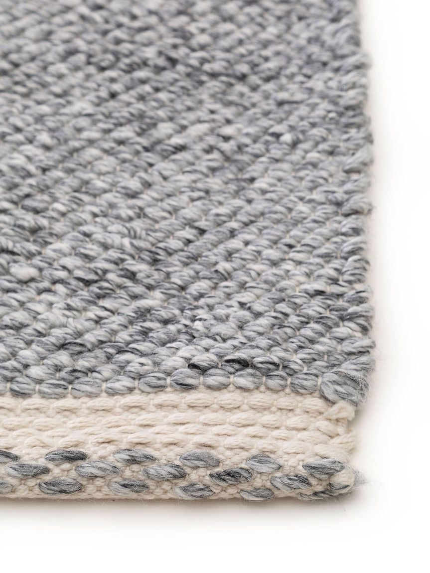 Teppich aus recyceltem Material Kiah Grau
