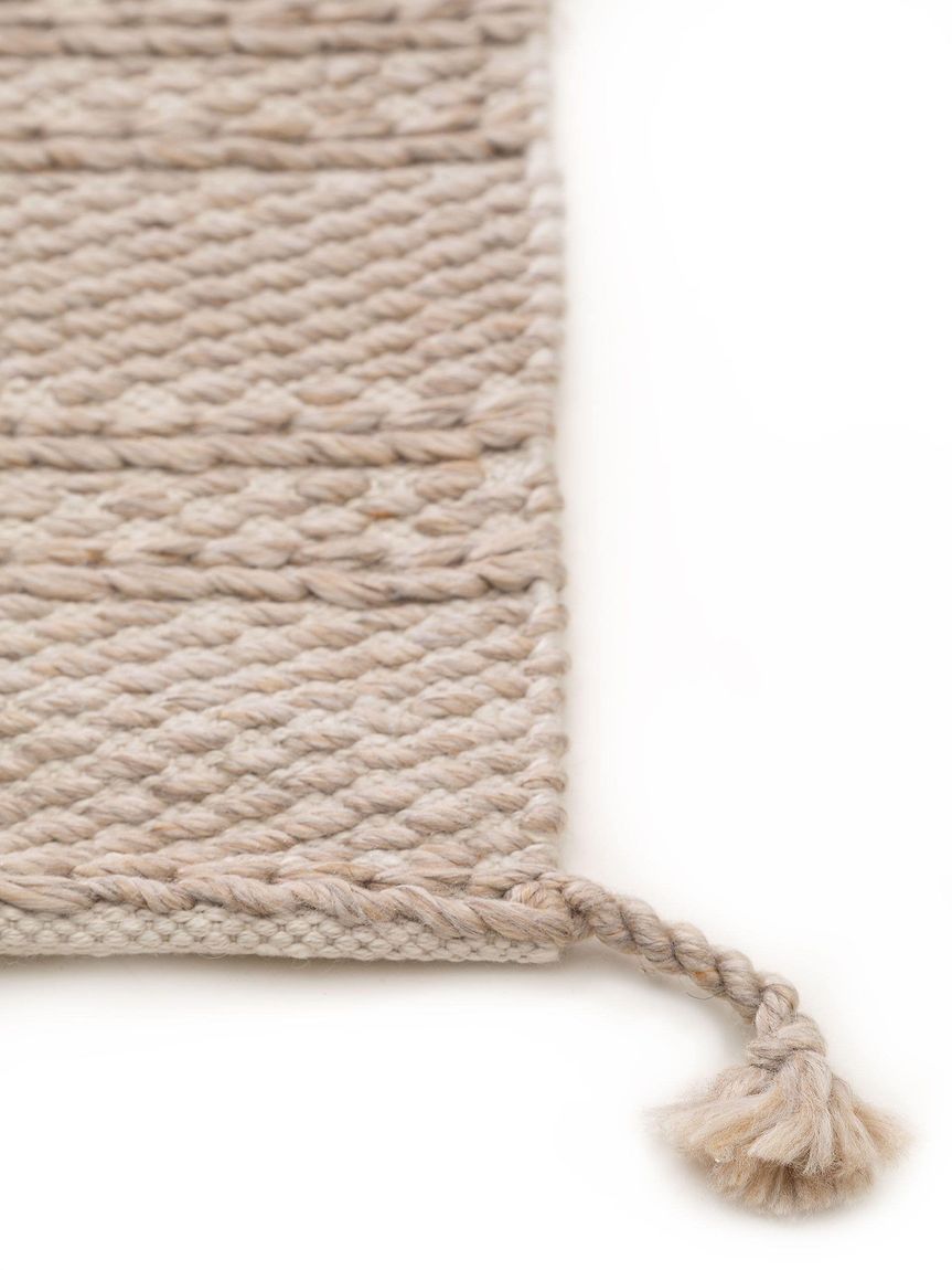 Teppich Läufer aus recyceltem Material Rene 70x200 cm Beige