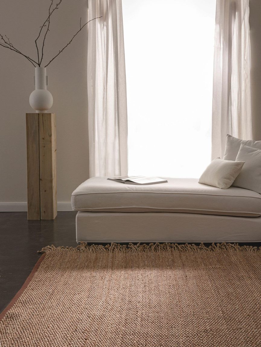 Juteteppich Alexandra Beige / Braun