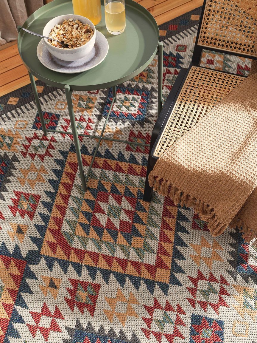 In- & Outdoor Teppich Mirena Bunt