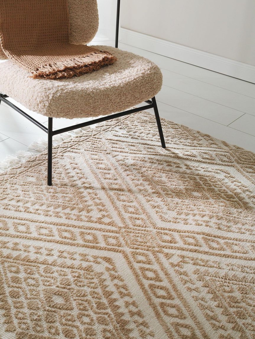 Teppich Elias Beige