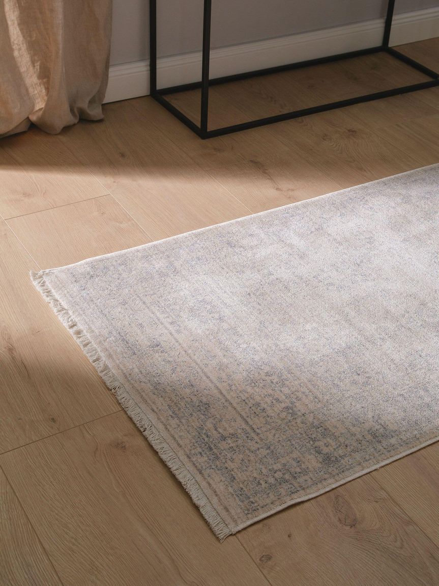 Viskoseteppich Läufer Haven 70x240 cm Beige