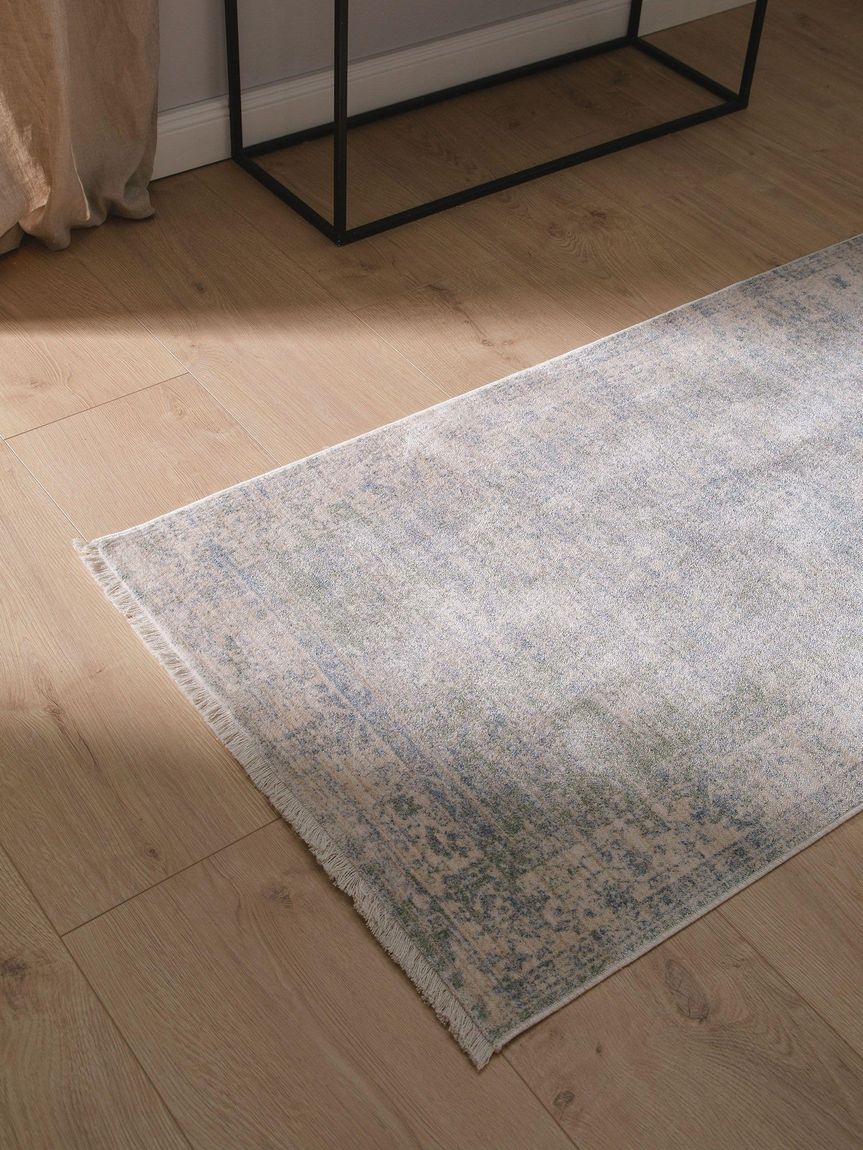 Viskoseteppich Läufer Haven 70x240 cm Grün