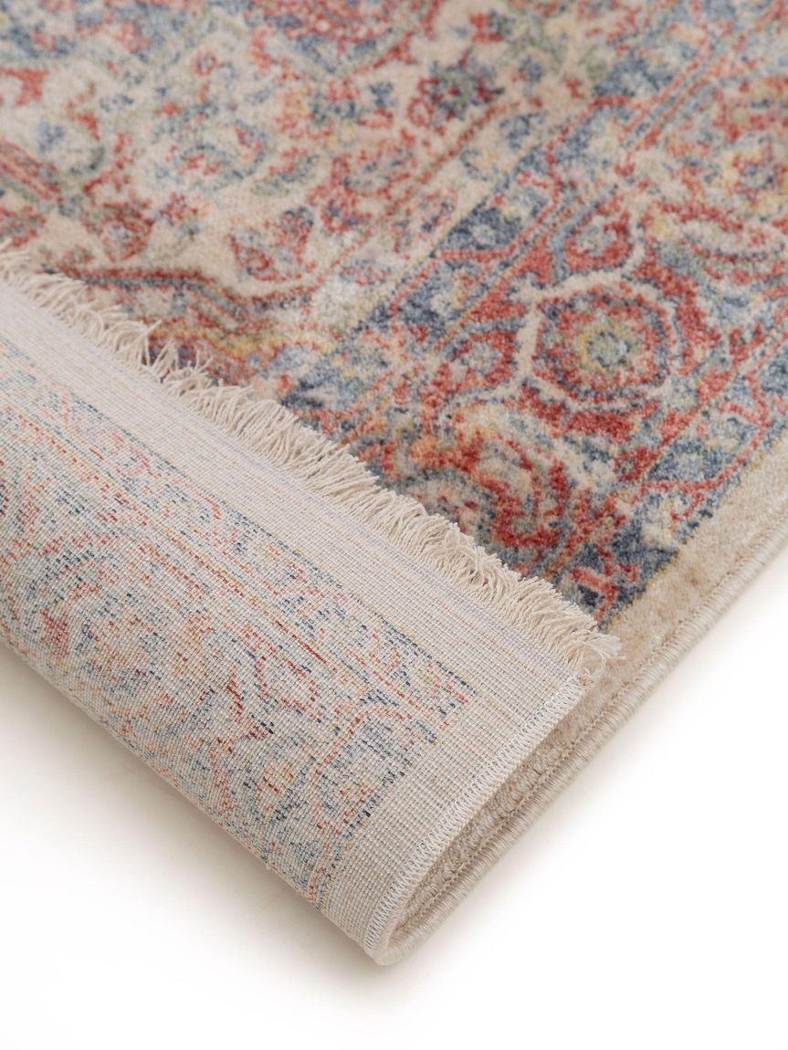 Viskoseteppich Läufer Haven 70x240 cm Bunt / Rot