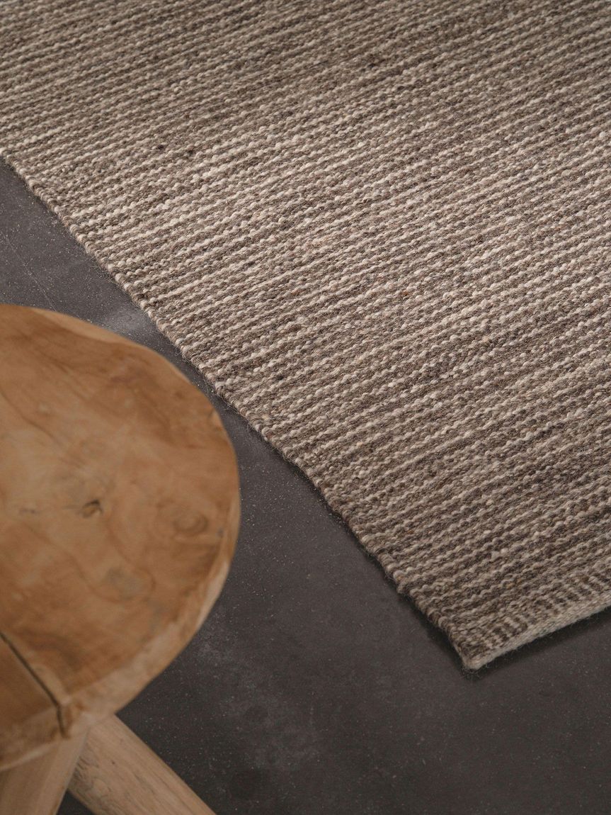 Wollteppich Nazar Taupe