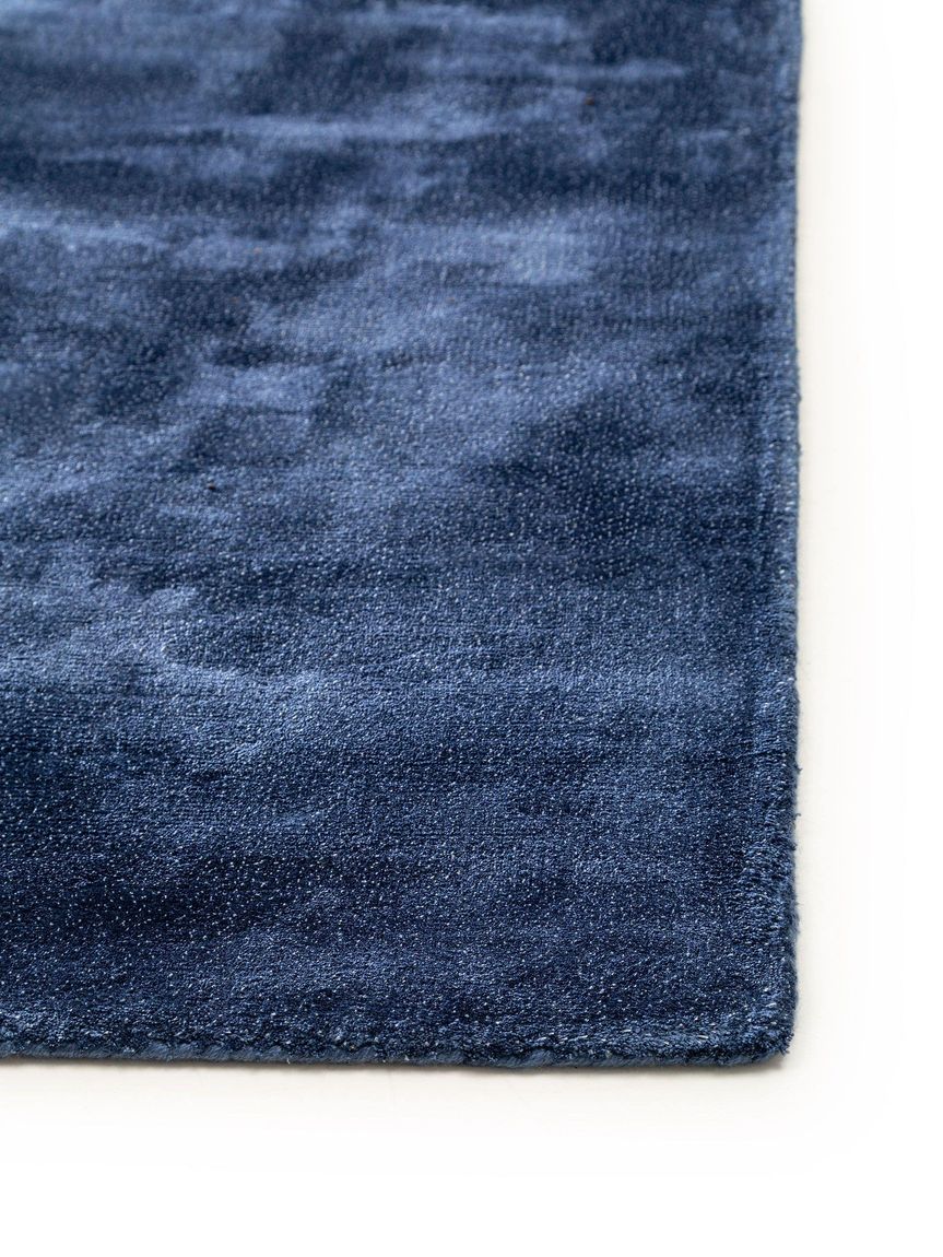 Viskoseteppich Milian Blau