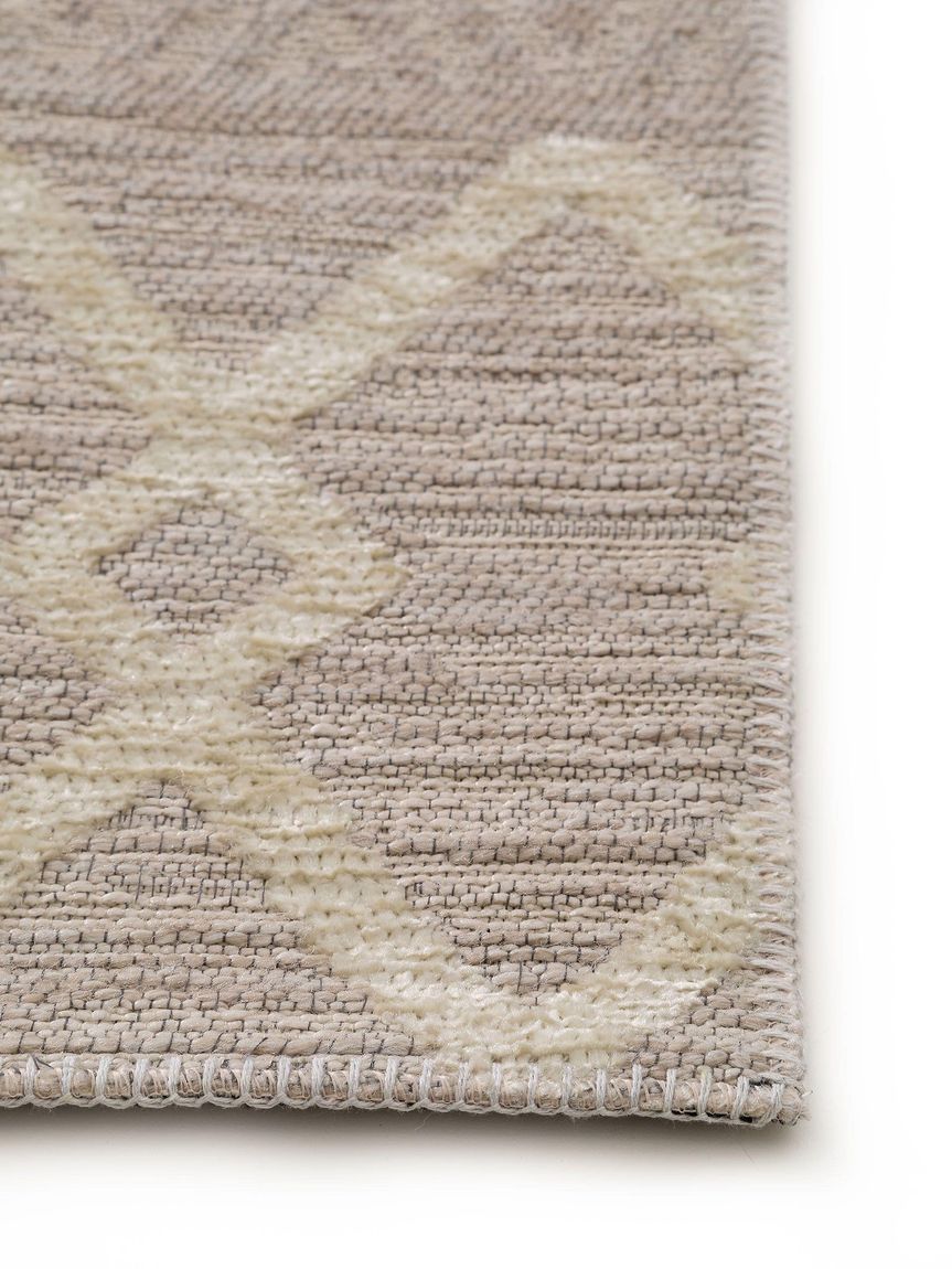Flachgewebeteppich Henna Beige