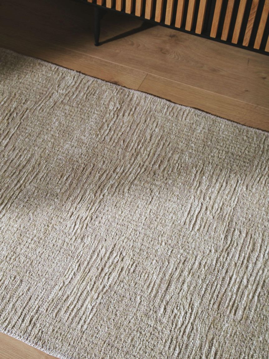 Flachgewebeteppich Läufer Henna 70x240 cm Beige