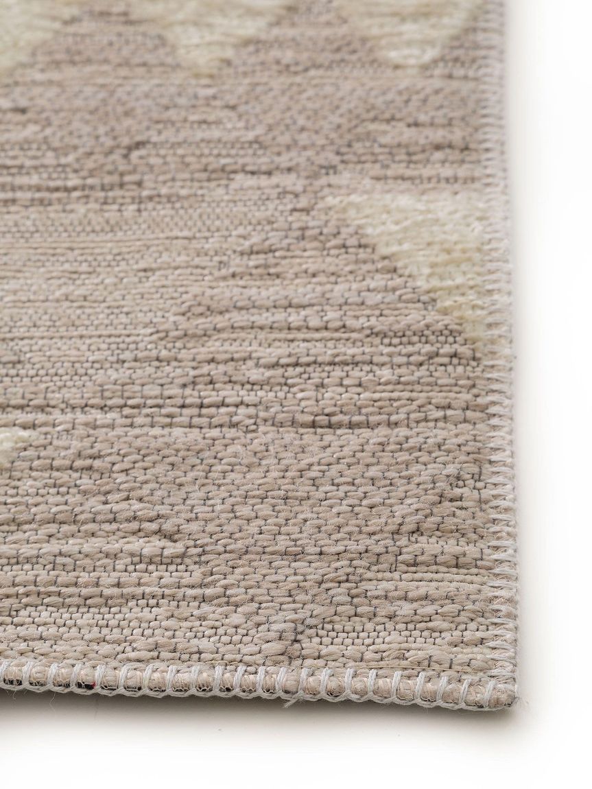Flachgewebeteppich Läufer Henna 70x240 cm Beige
