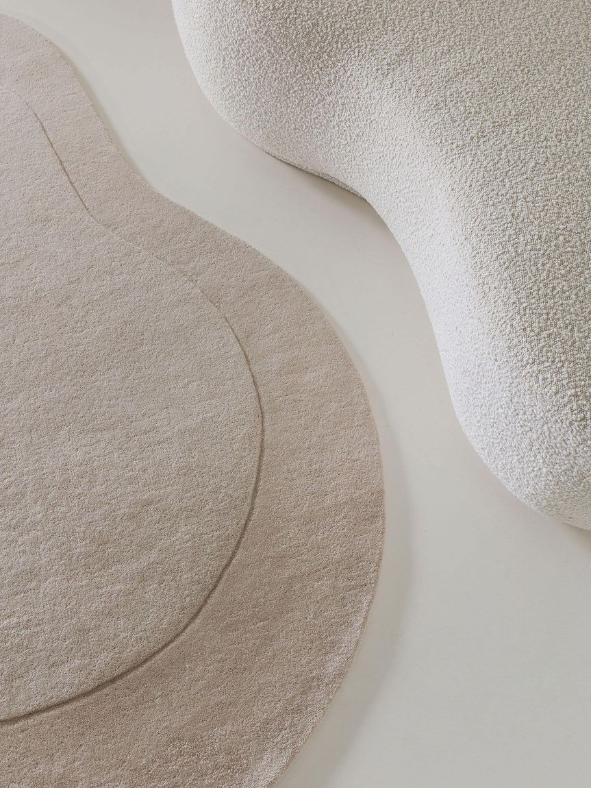 Wollteppich Shape 140x200 cm Creame