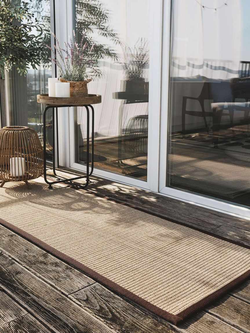 In- & Outdoor Läufer Nandi 70x200 cm Beige