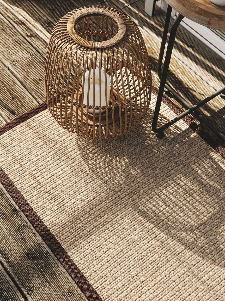 In- & Outdoor Läufer Nandi 70x200 cm Beige