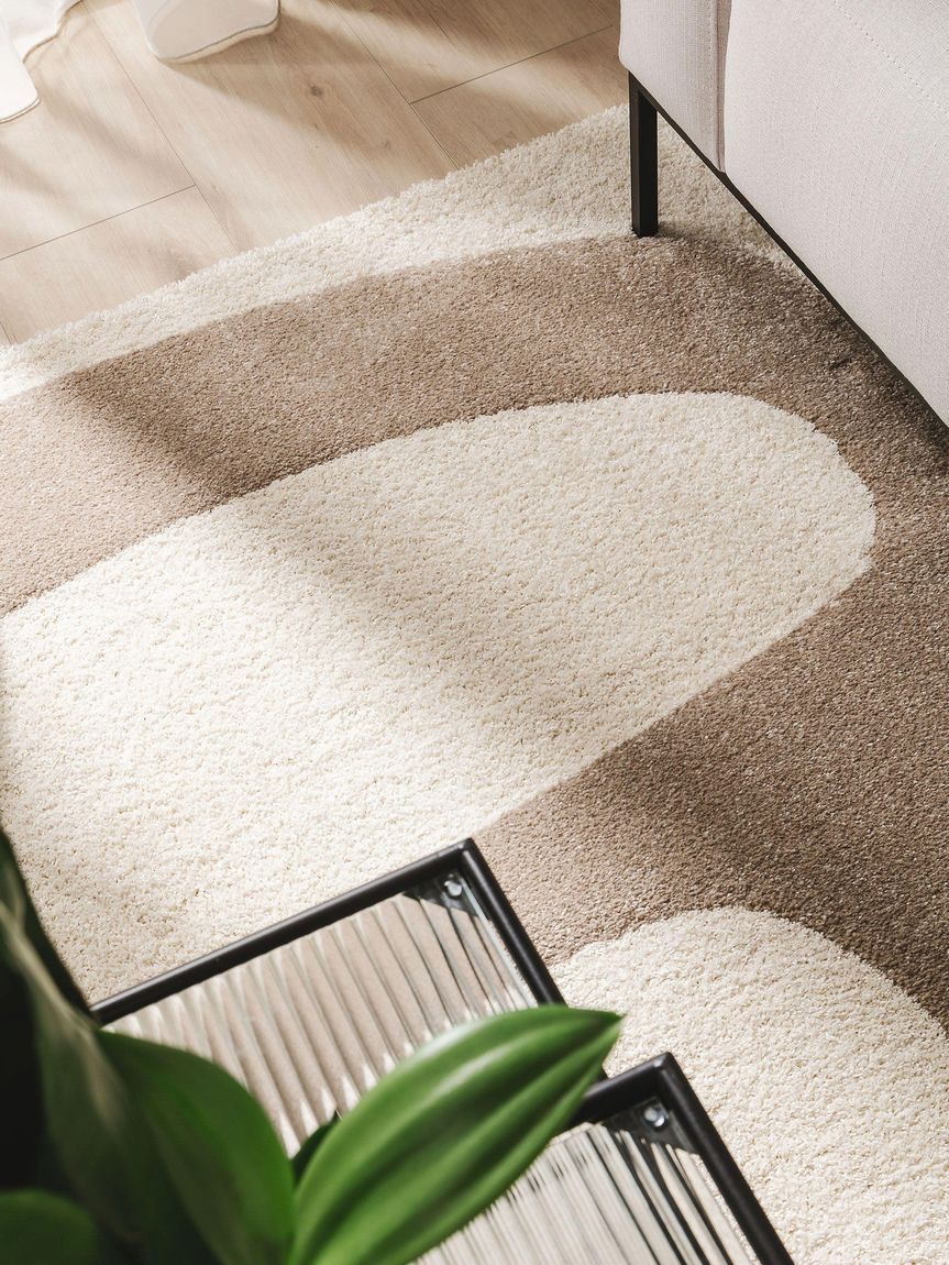 Teppich Ines Creame / Beige