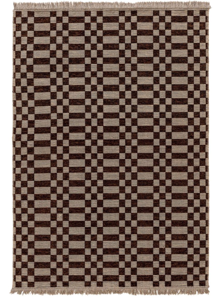 Juteteppich Bailey 250x350 cm Beige / Braun