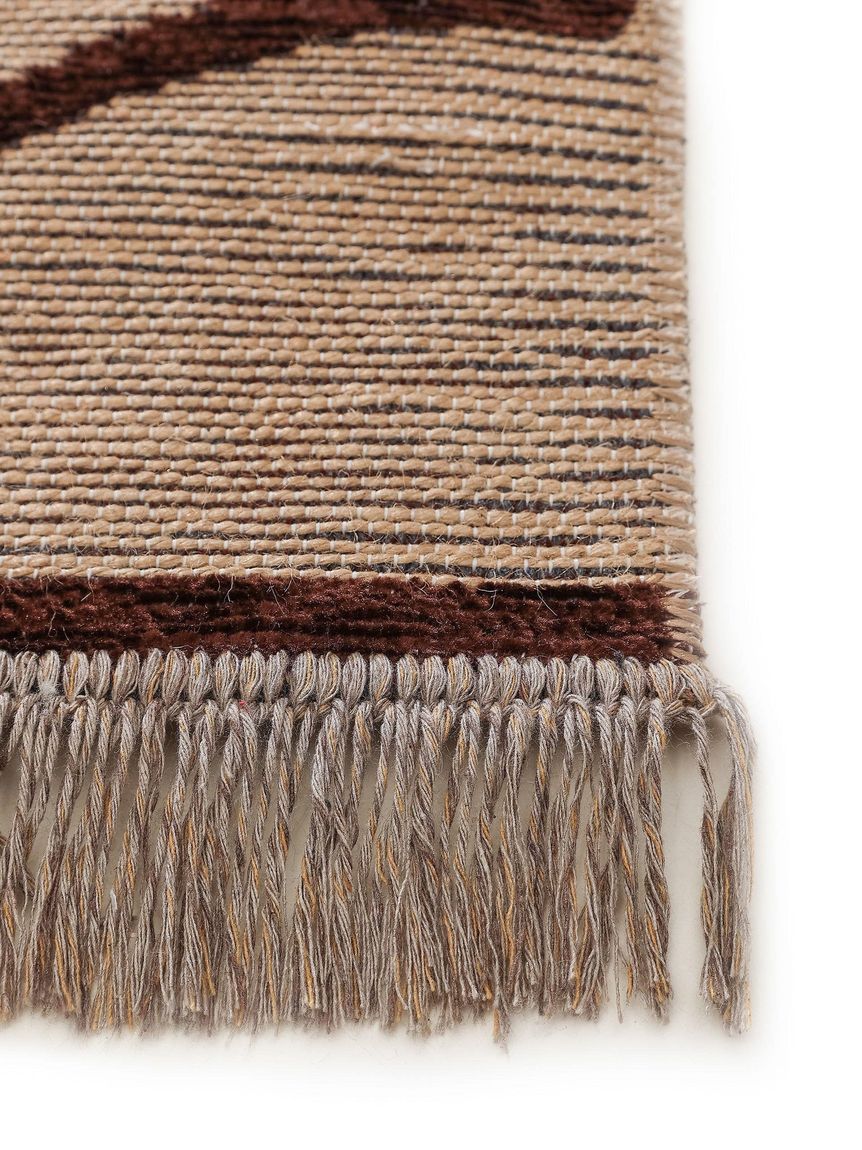 Juteteppich Bailey 250x350 cm Beige / Braun