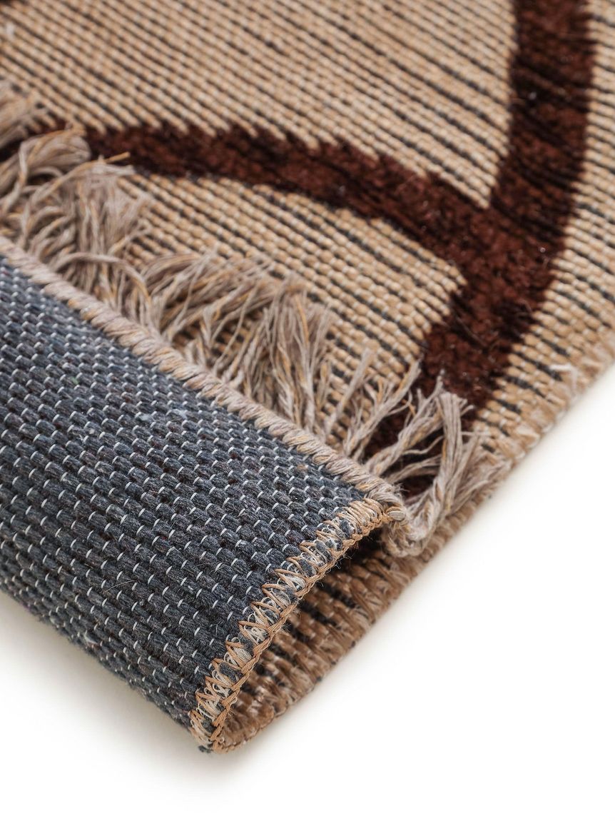 Juteteppich Bailey 250x350 cm Beige / Braun
