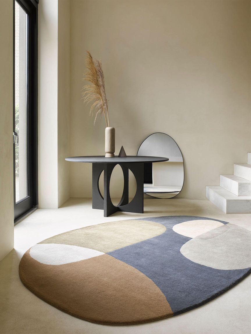Wollteppich Decor Miller Bunt
