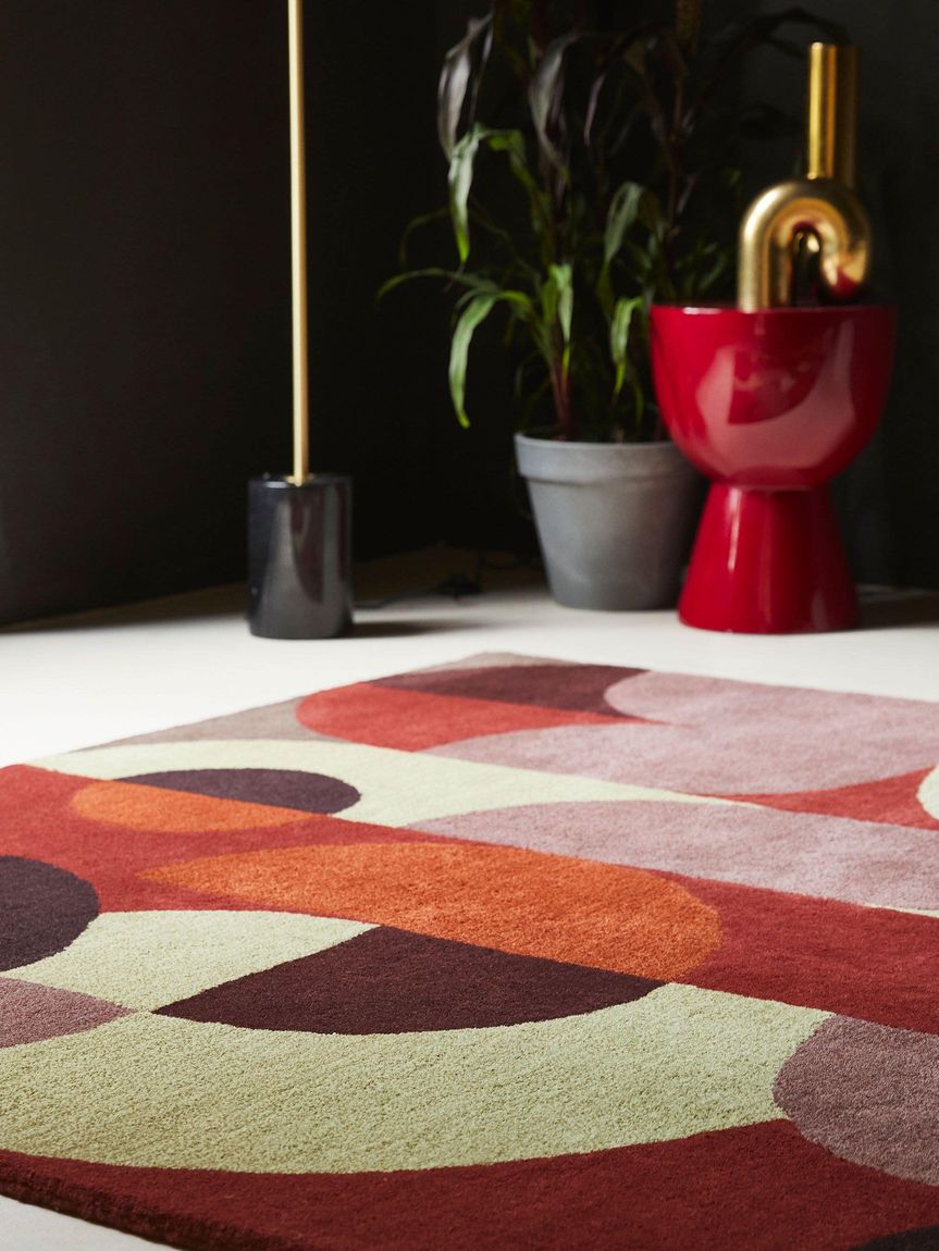 Wollteppich Decor Cosmo Bunt