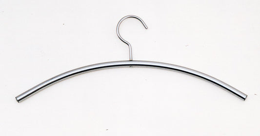 ARTE Kleiderbügel 1 Stk. Garderobenbügel Edelstahlbügel Garderobe Edelstahl