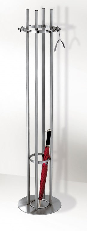 ARISTO Garderobenständer Kleiderständer Garderobe Edelstahl
