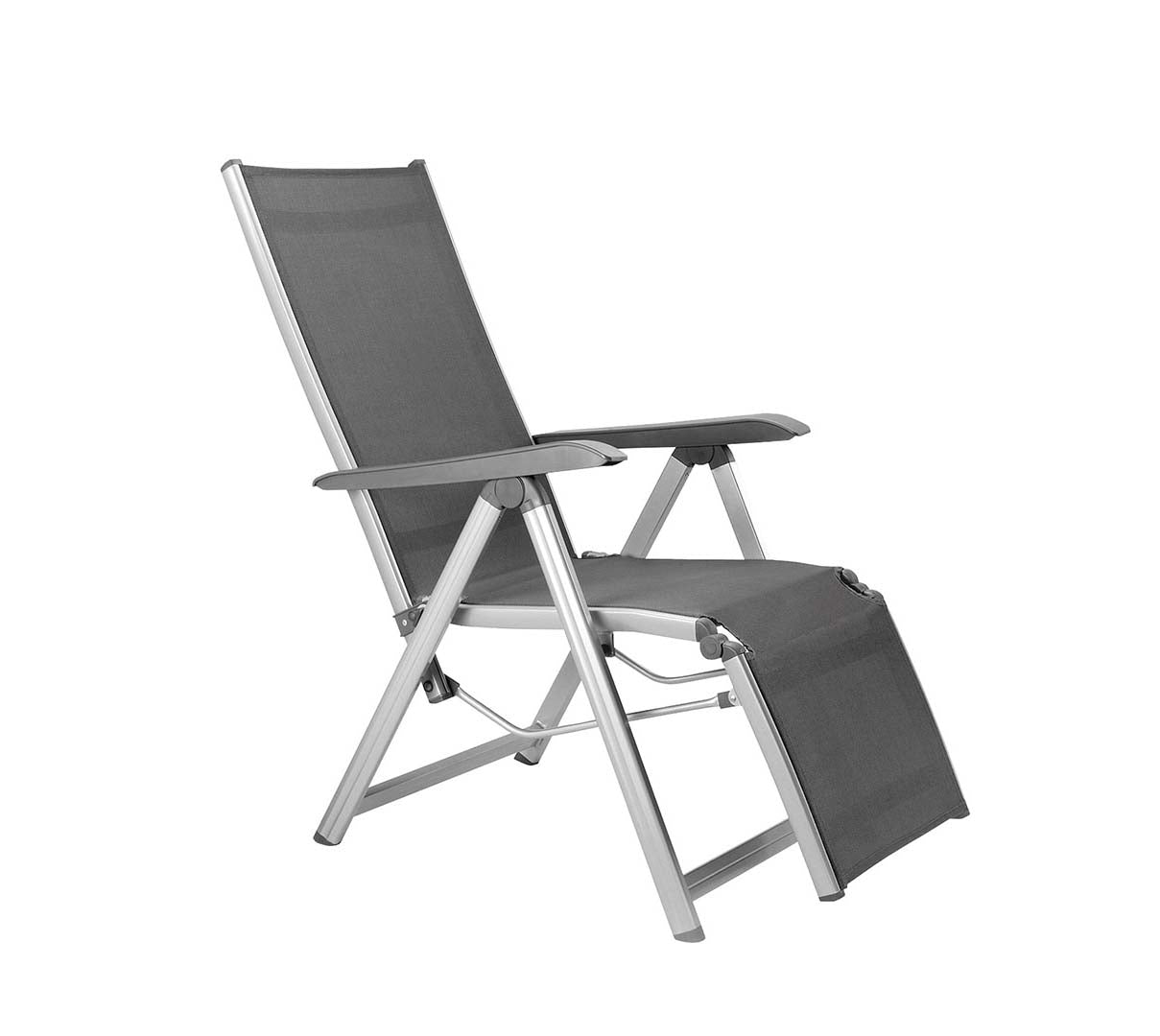 Kettler Basic Plus 6tlg. Gartenset Silber / Anthrazit