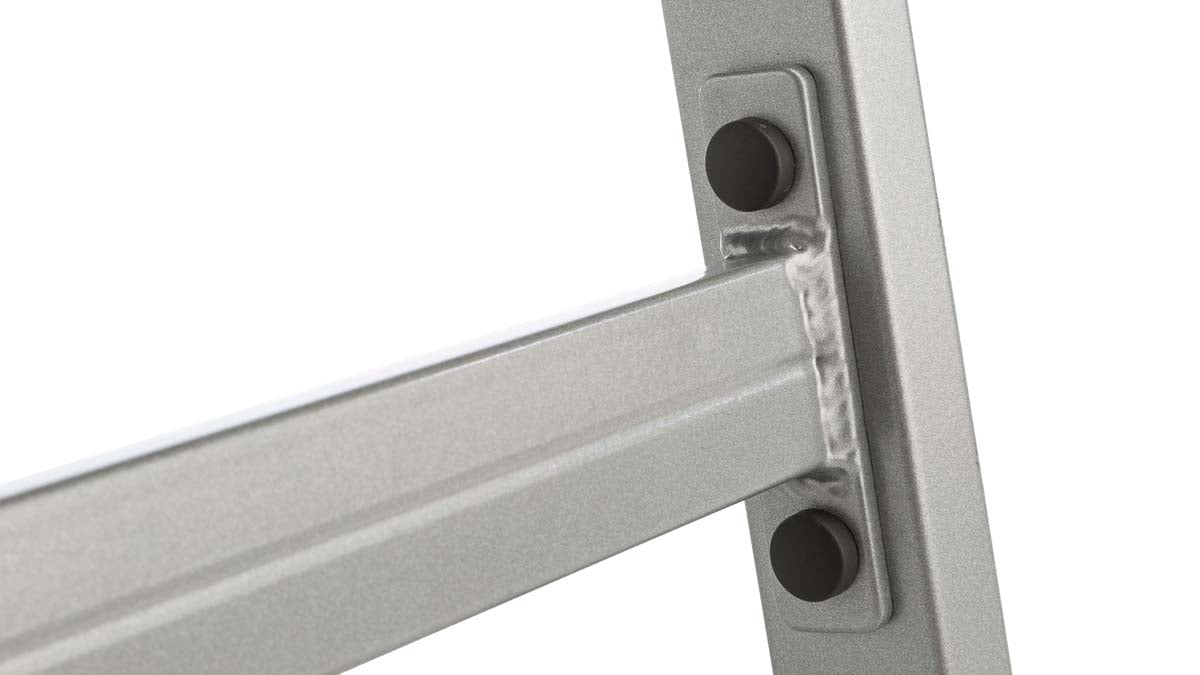 Kettler Basic Plus Hocker Silber / Anthrazit