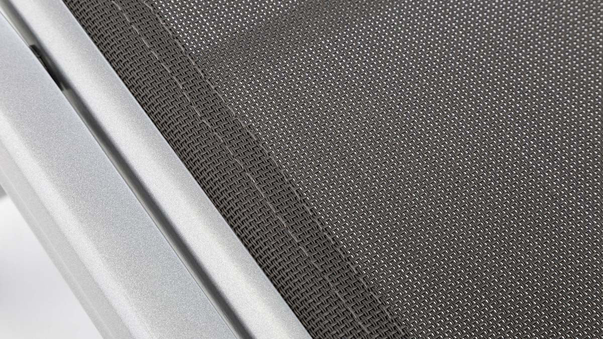 Kettler Basic Plus Hocker Silber / Anthrazit