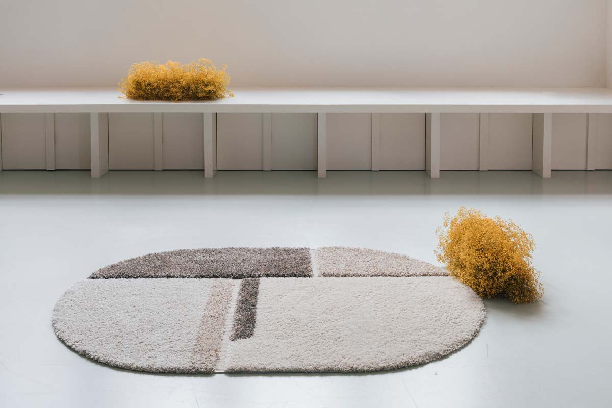 Hochflorteppich ZEST verschiedene Größen Grau