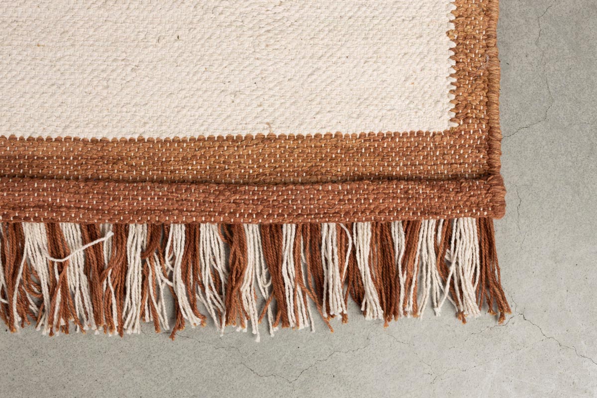 Gambit Teppich 160 x 230 cm Beige / Braun