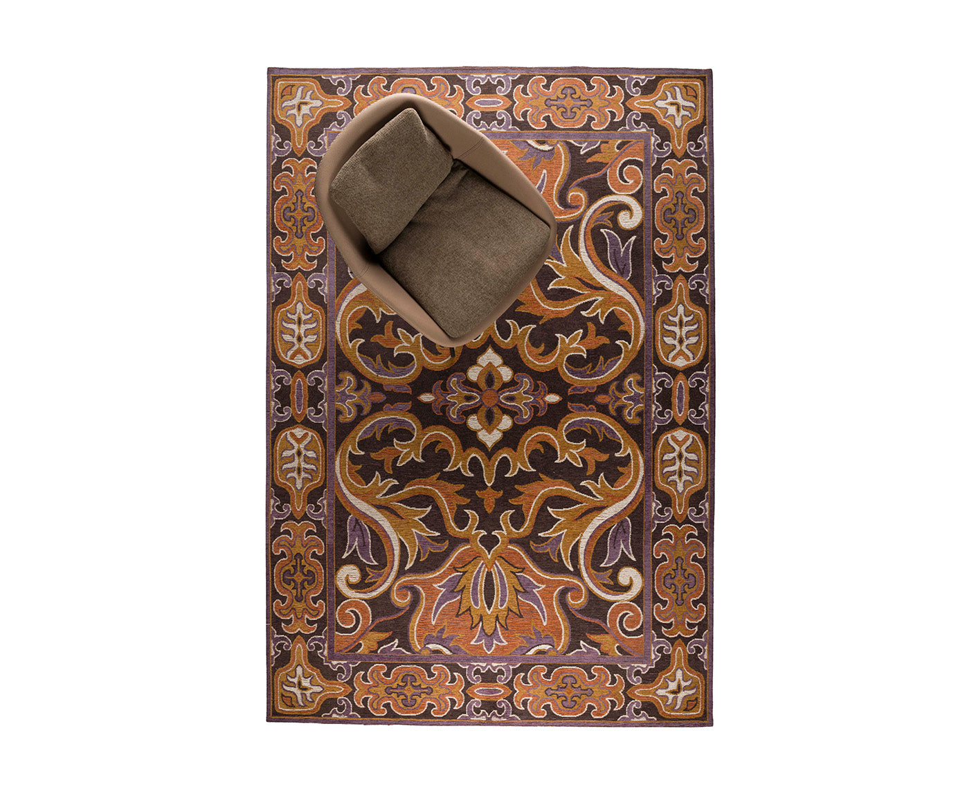 Bashmira Teppich 160x230 cm Orange