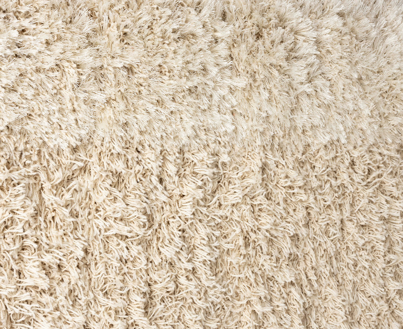 Curly Teppich 200x290 Hochfloor Beige