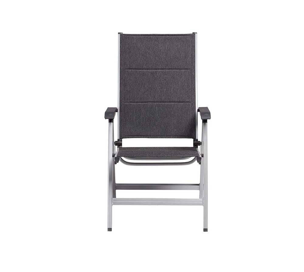 Kettler Cubic / Kettalit Gartenset 5tlg. Anthrazit / Silber