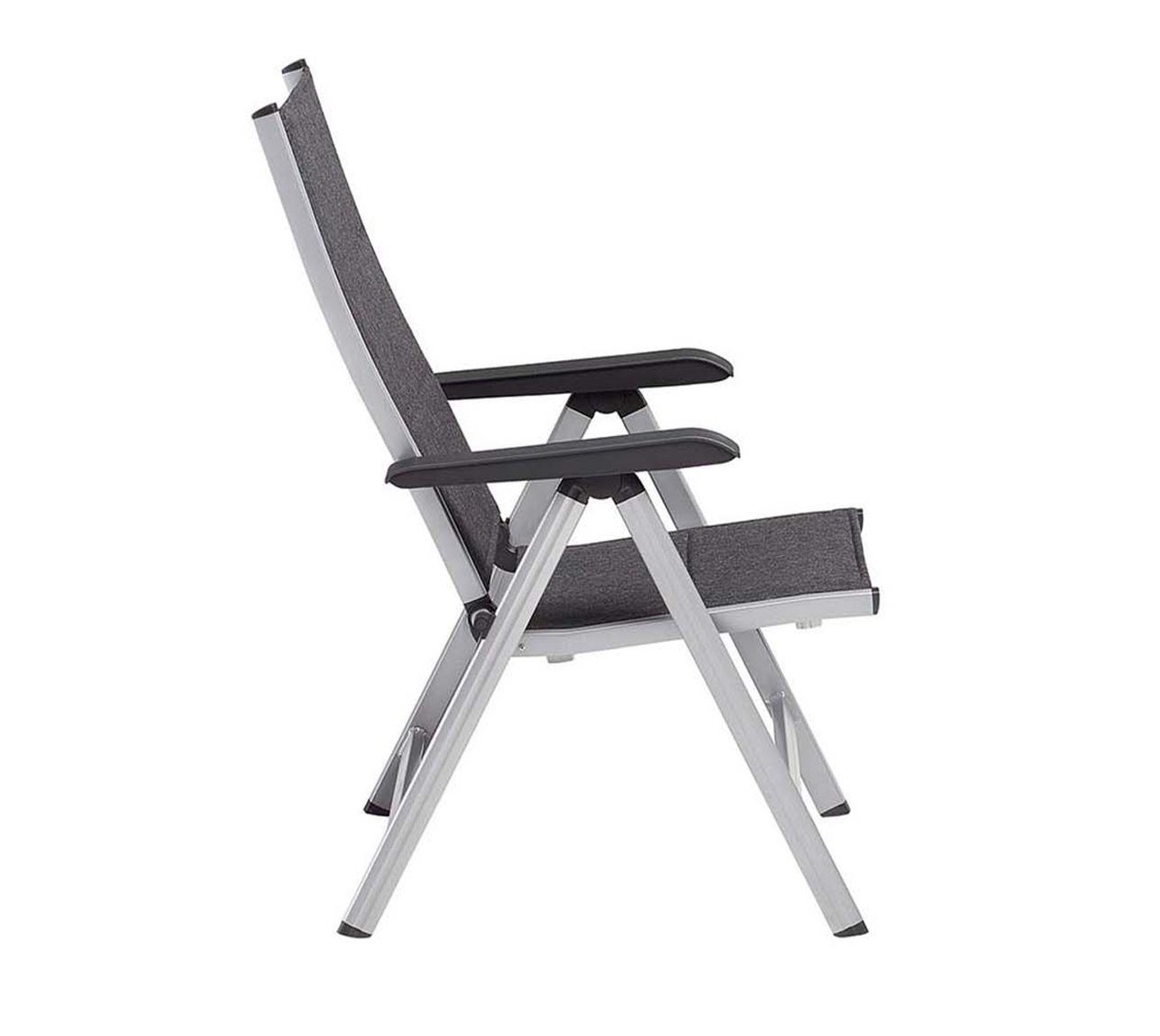 Kettler Basic Plus Padded Multipositionssessel Silber / Anthrazit