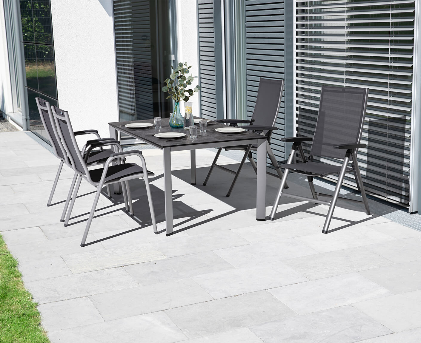 Kettler Cirrus Silver-Line Stapelsessel