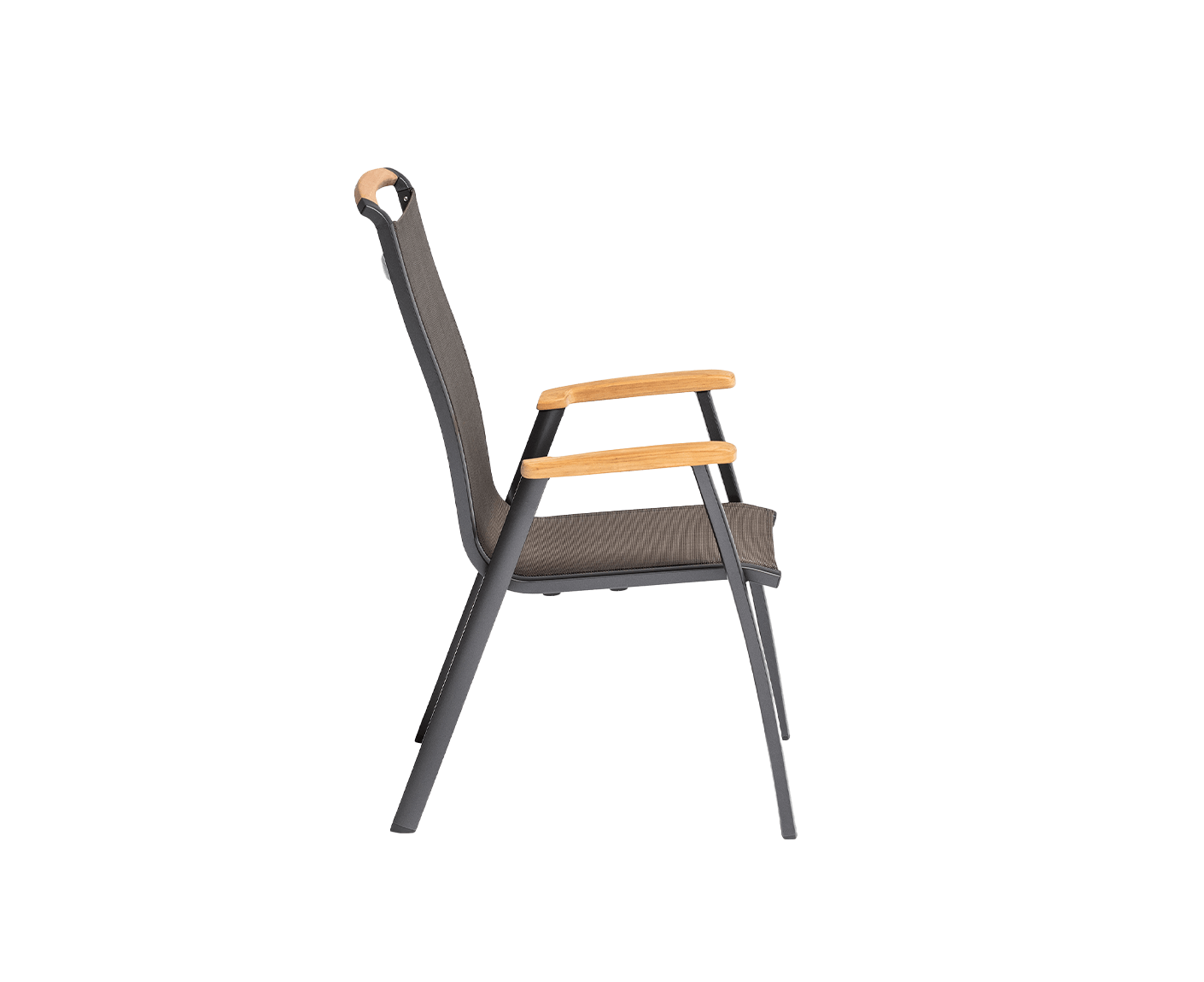 Kettler Memphis Stapelsessel Anthrazit / Bronze