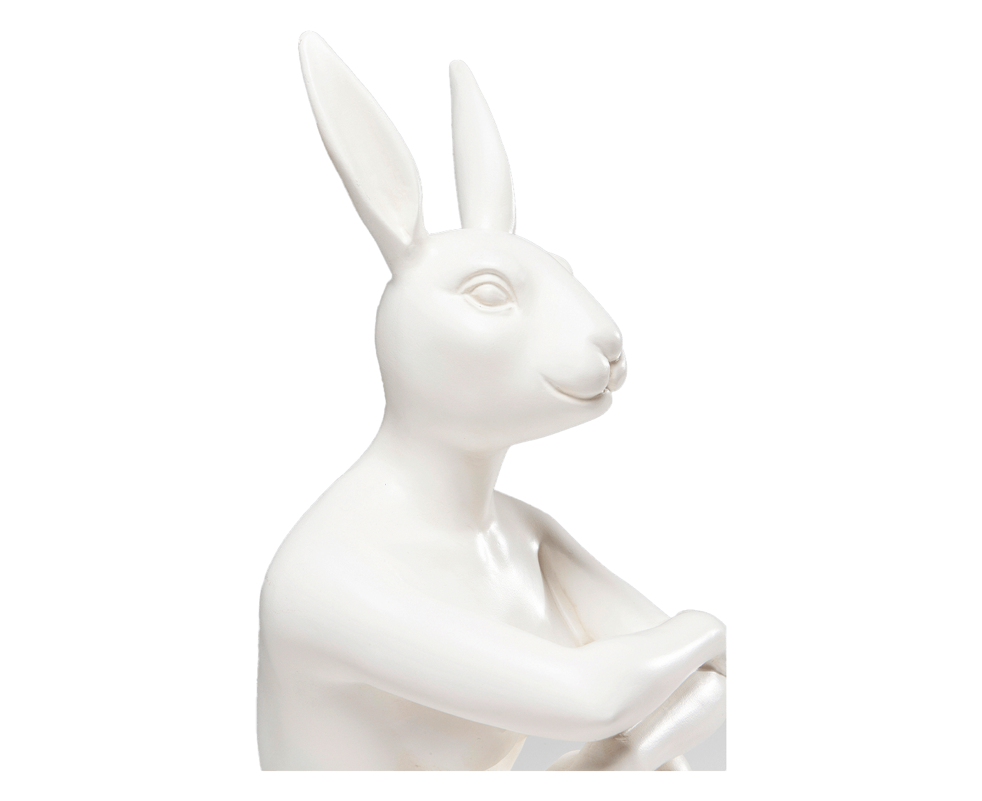 Deko Figur Rabbit Gillie Weiß 39 cm