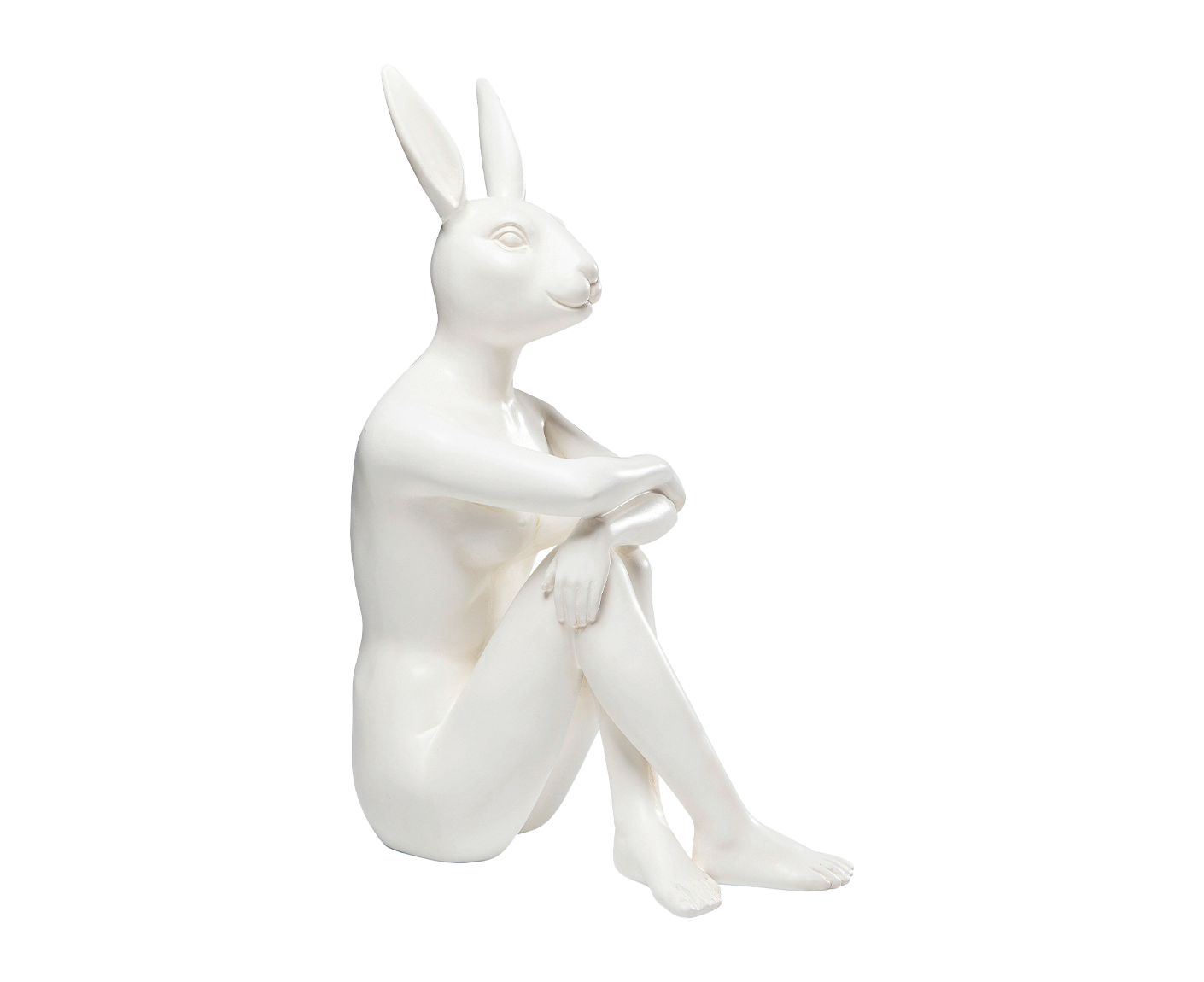Deko Figur Rabbit Gillie Weiß 39 cm