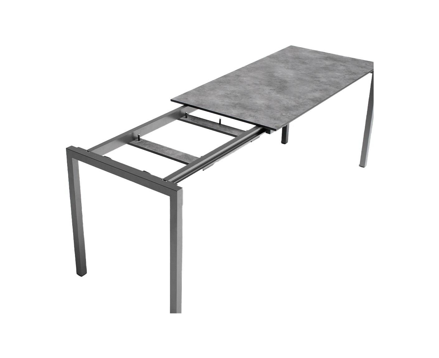 Kettler Diamond / Cubic Gartenmöbel-Set 5-teilig Silber