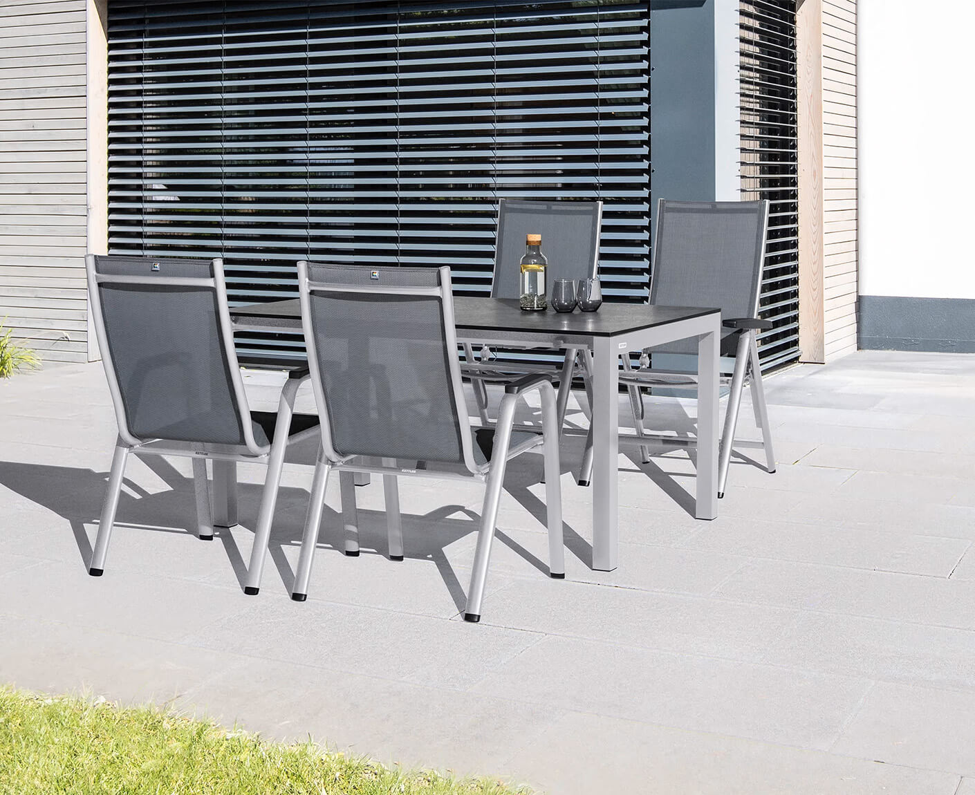Kettler Cubic HPL Gartentisch, ausziehbar