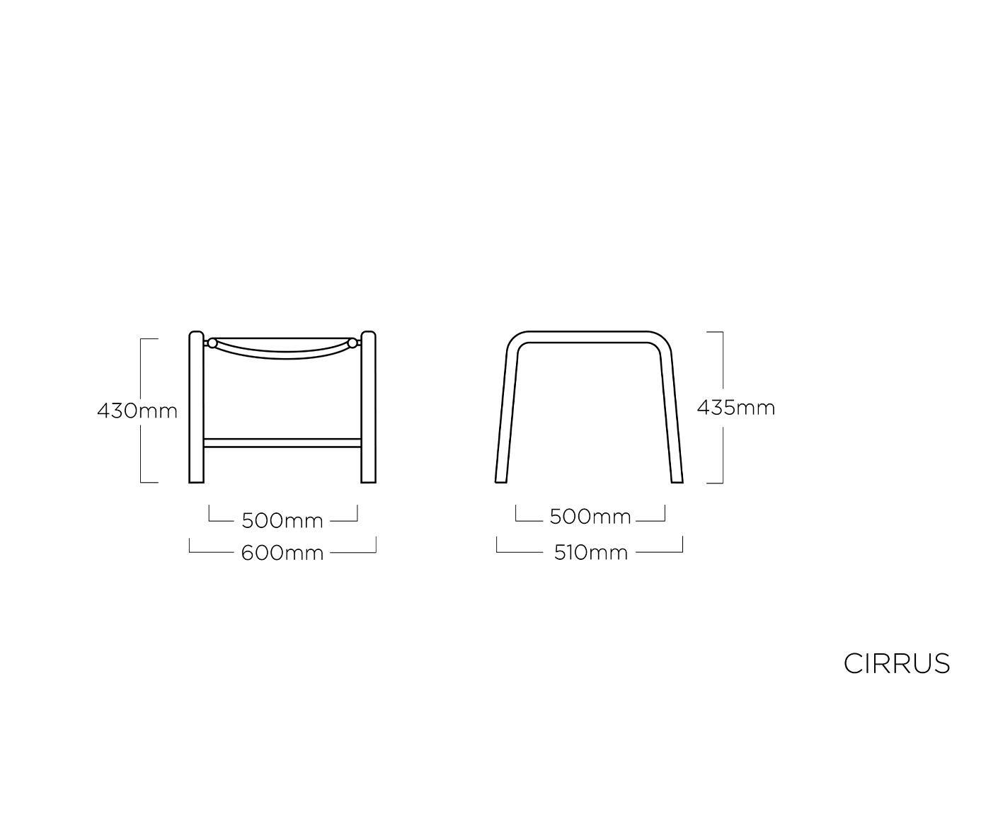Kettler Cirrus Hocker