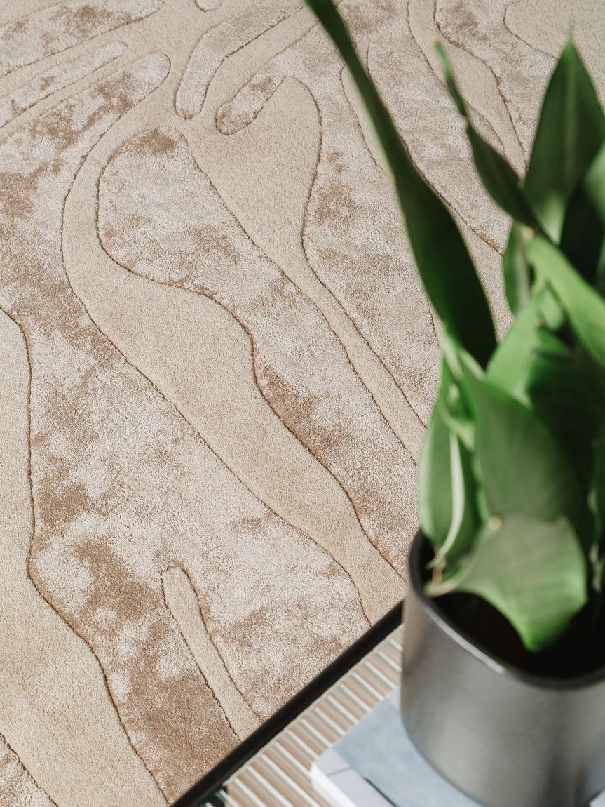 Wollteppich Splendid Beige