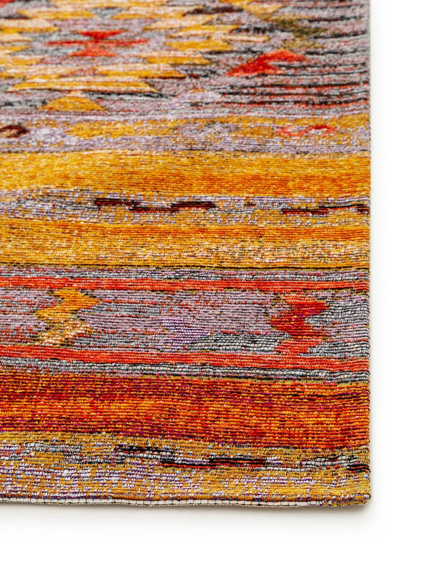 Flachgewebeteppich Aura Bunt