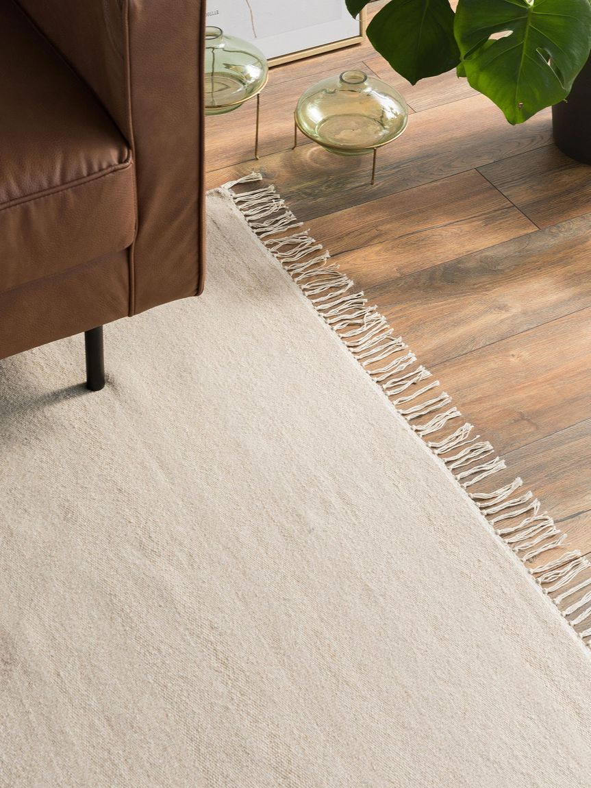 Wollteppich Mala Beige