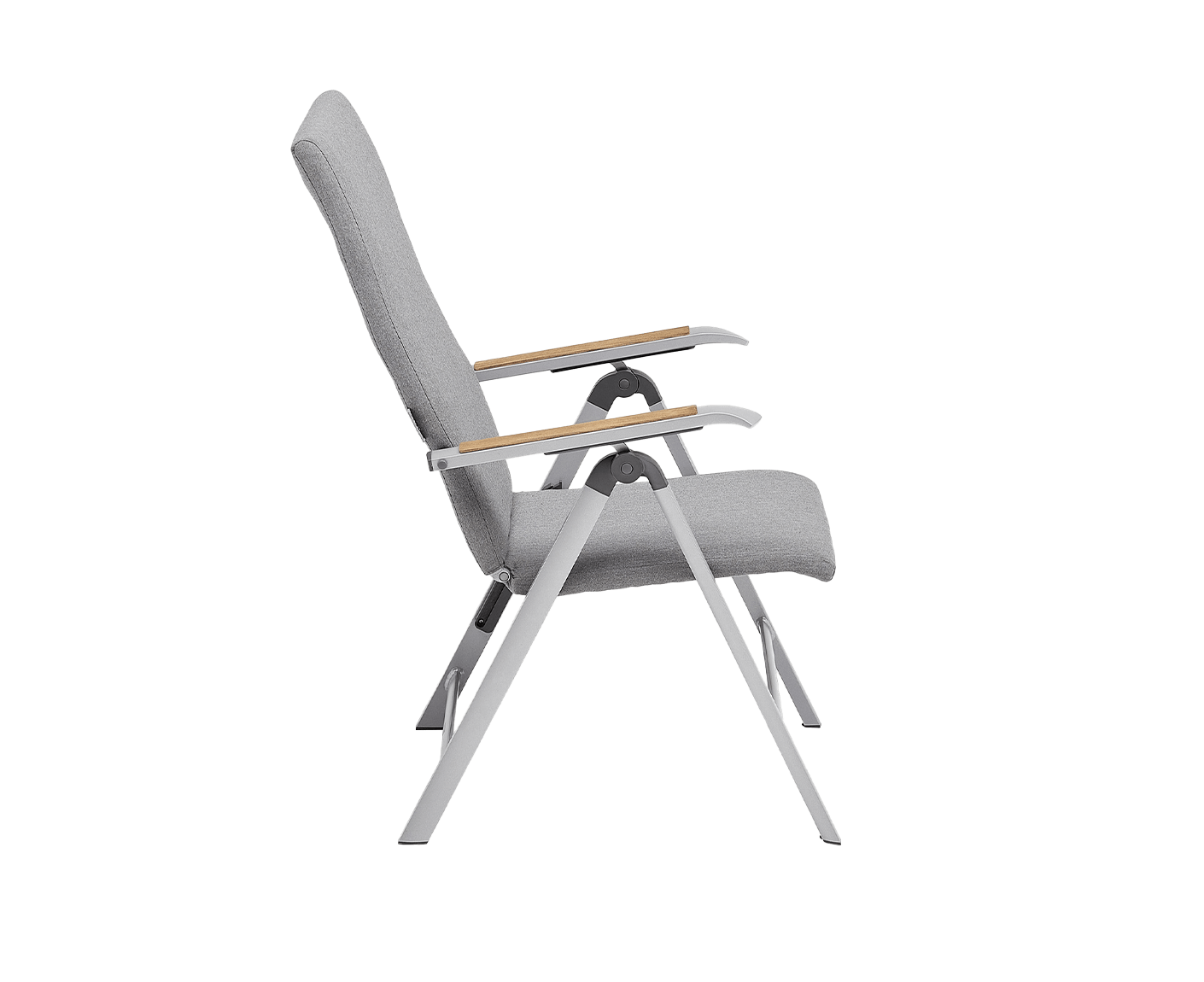 Kettler Diamond Gartenmöbel-Set 5-teilig Teak Silber / Grau
