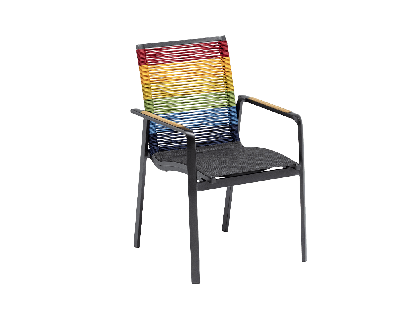 Kettler Diamond Gartenmöbel-Set 5-teilig Regenborgenfarben / Anthrazit