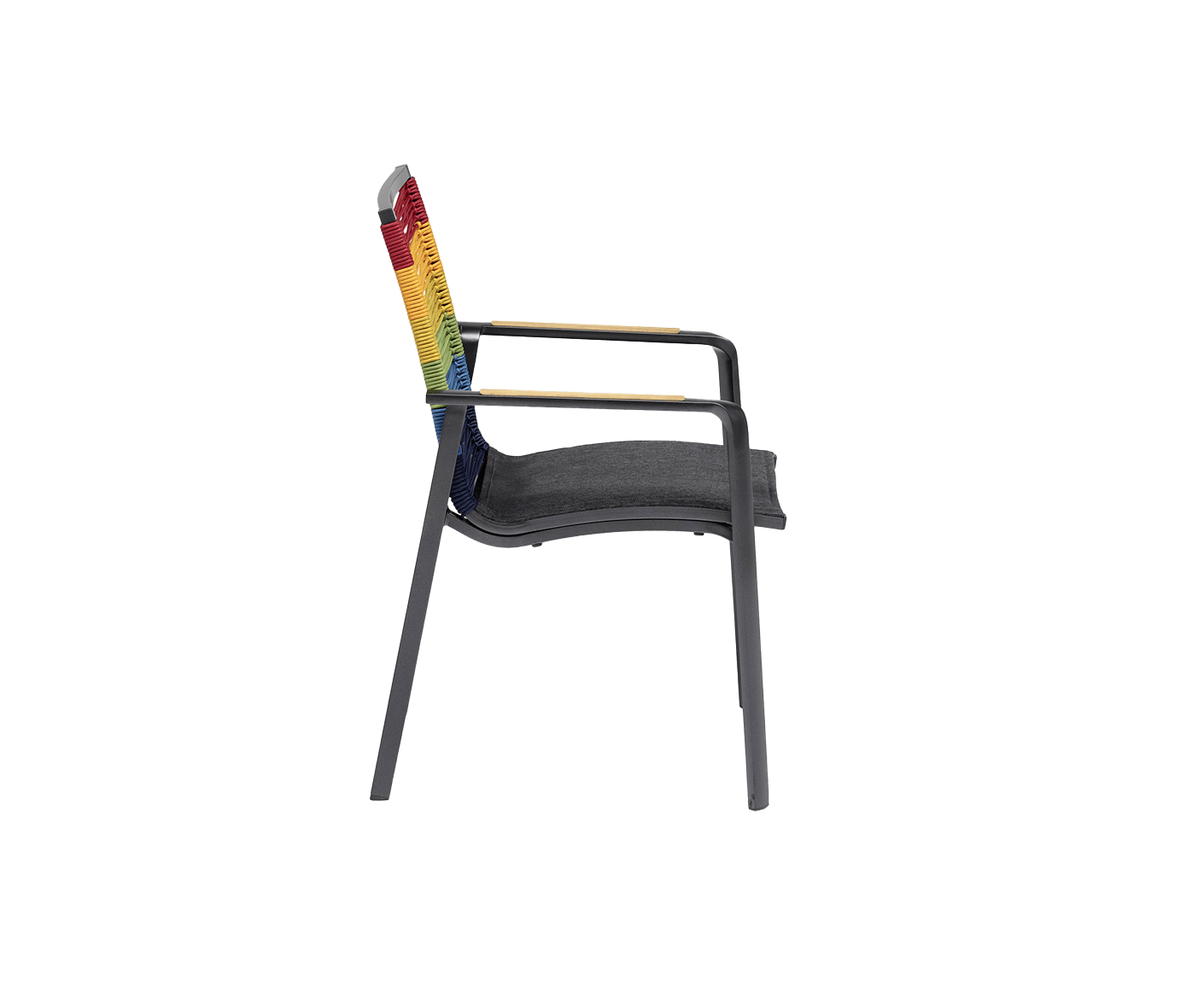 Kettler Diamond Gartenmöbel-Set 5-teilig Regenborgenfarben / Anthrazit